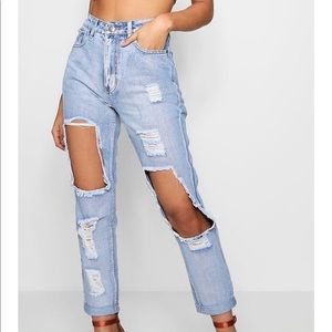 Denim Boyfriend Jeans